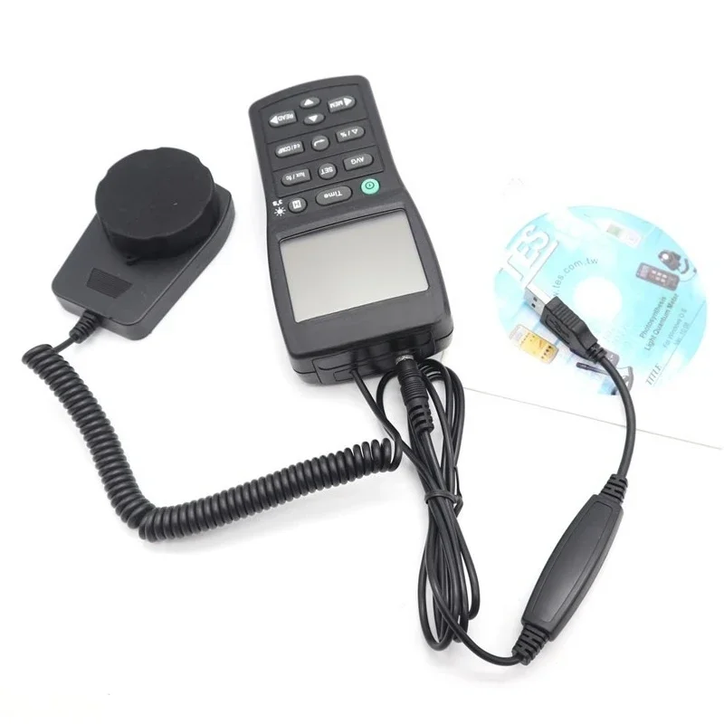 TES-1339P Photosynthesis Recording Optical Quantum Density Meter PPFD/DLI