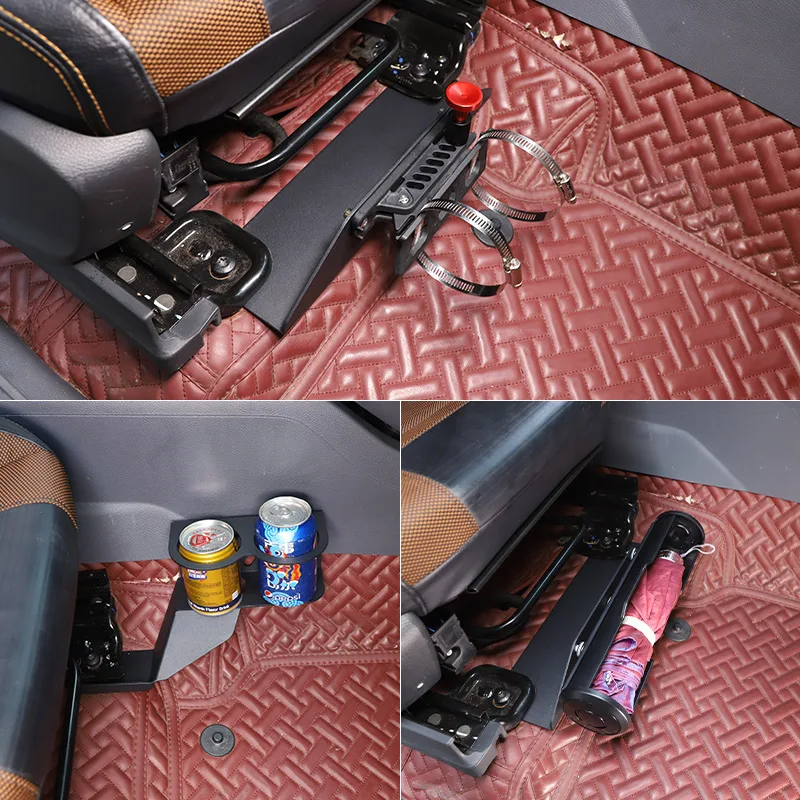 

Passenger Seat Umbrella Barrel Drink Holder Cup Holder Extinguisher Bracket Accessories For Ford Ranger T7/P375 2015-2021