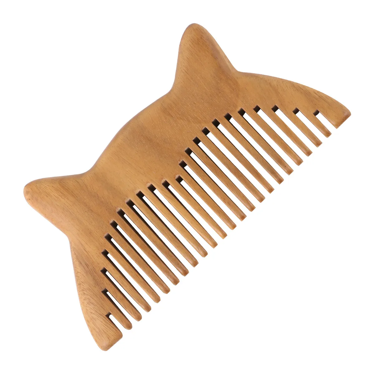 

Natural Sandalwood Comb Green Anti-Static Head Massage Hair Styling Comb Wooden Close Teeth Scalp Blood Circulation Relieve