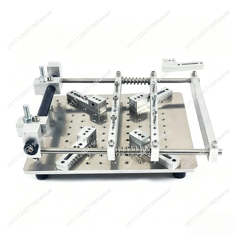 Manual Small Machine Manual Screen Printing Station PCB Stencil Solder Paste Printing Station SMT Solder Paste Printing
