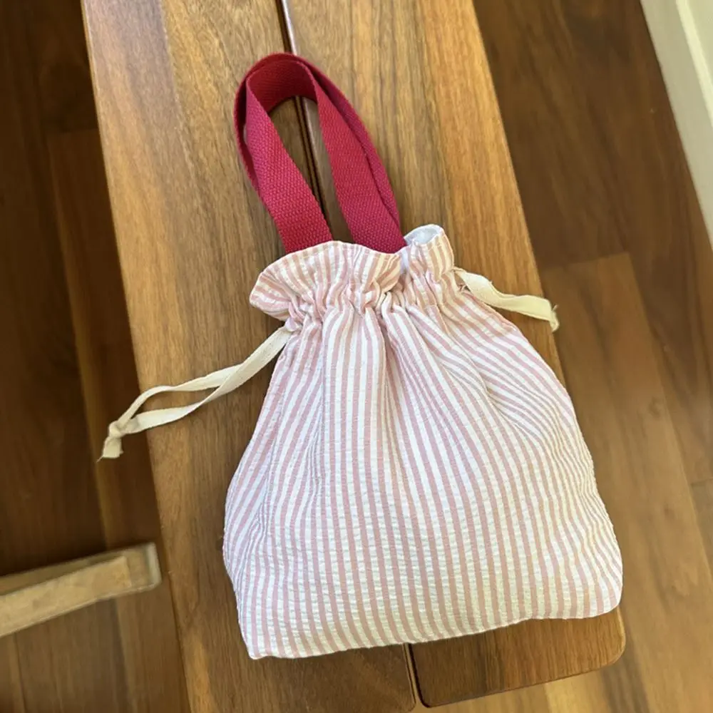 حقيبة تنظيم برباط بمقبض علوي، حقيبة تخزين مستحضرات التجميل قابلة لإعادة الاستخدام، حقيبة سفر مريحة ومحمولة، مكياج جيب