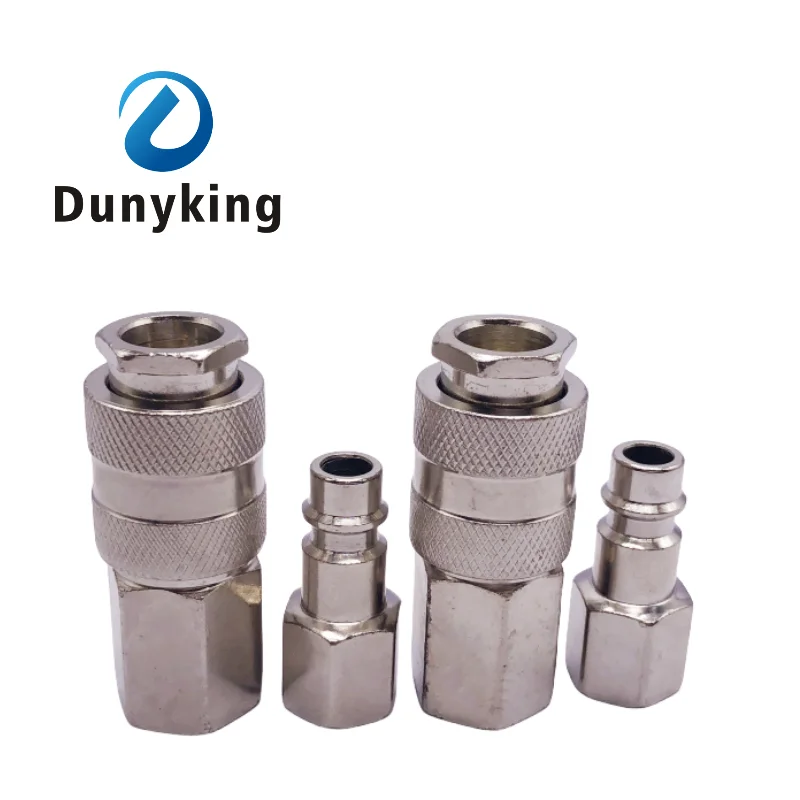 

1Pc Euro Air Line Hose Connector Fitting Female Quick Release 1/4" 3/8" 1/2" Inch BSP Female Pneumatic Fittings EU type