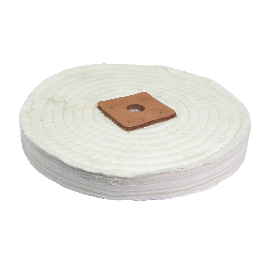 1 piece Sewn Cotton Cloth Buffing Wheel for Matel Mirror Polishing Wheel