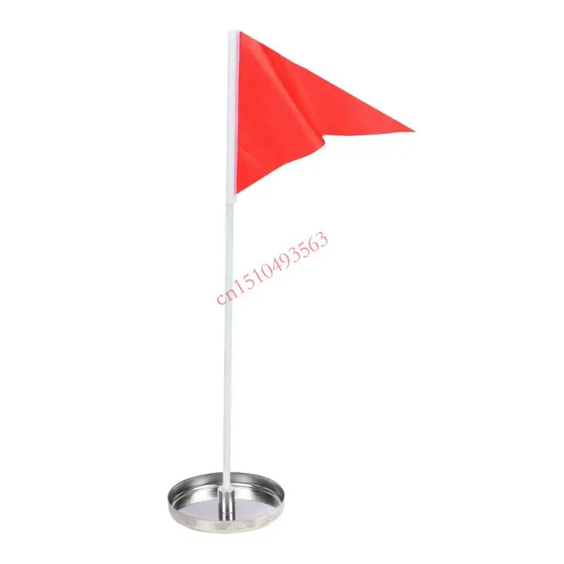 

Golf Practice Equipment Flag Holder Detachable Golfs Hole Cup And Flag for Indoor Outdoor Office Yard Easy to Use