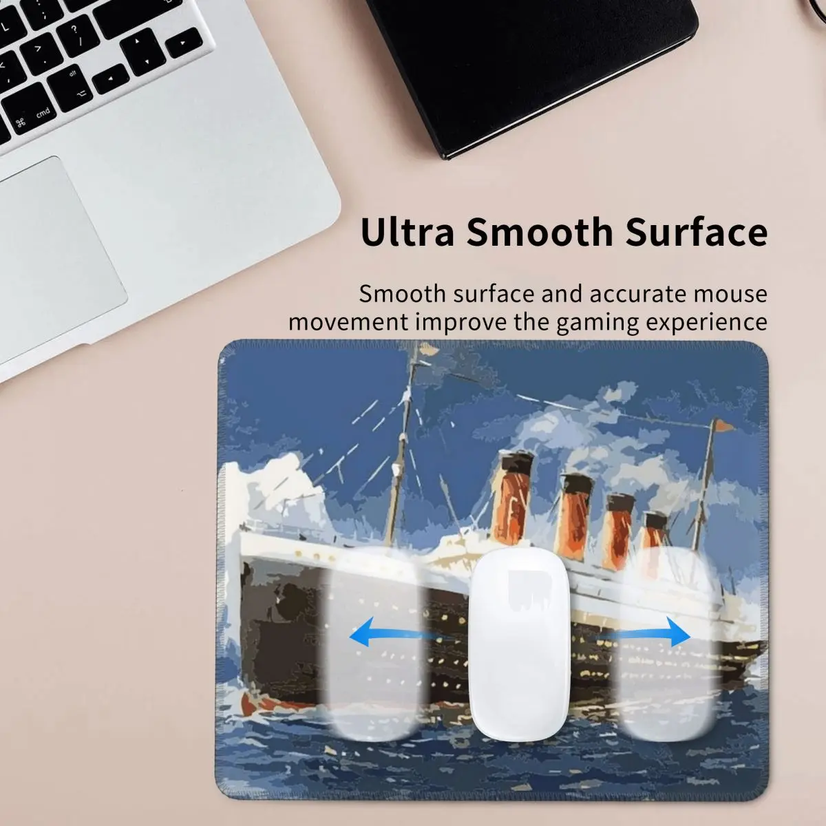 

Самый популярный корабль всех времен, Титаник. Коврик для мыши Компьютерная клавиатура Коврик для мыши Геймер ПК Коврик для ноутбука Стол Коврики