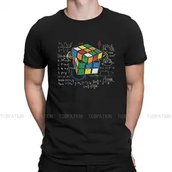 Magic Math  Speedcubing O Neck TShirt Math Rubik Fabric Original T Shirt Men Tops New Design Big Sale