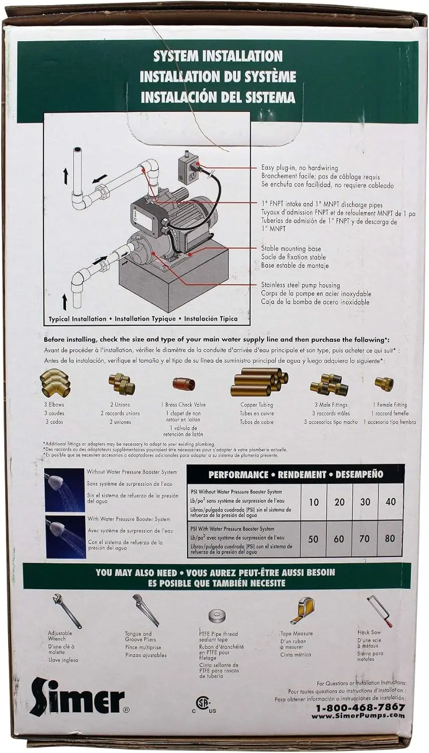 Pressure Booster Pump