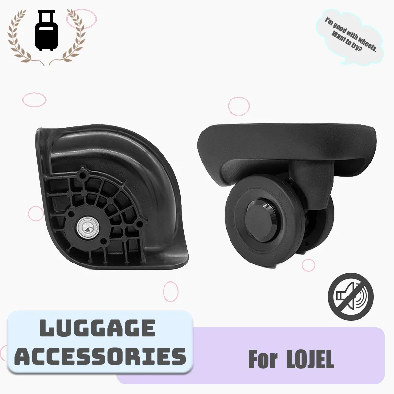 For LOJEL CF1369 Adult Universal Luggage Wheel Replacement - Silent Swivel Wheel Smooth Rolling with Zero Noise