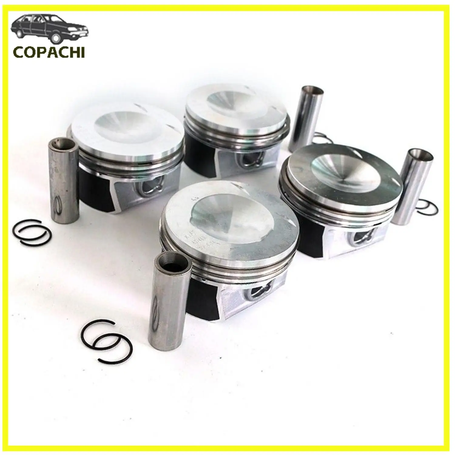 

1set Pistons&Rings Φ20mm / 82.5mm For 05-011 Volkswagen Passat EOS Audi A6 A4 2.0 BWA BPJ BGB CCZ AXX 06D107066C Car Accessories