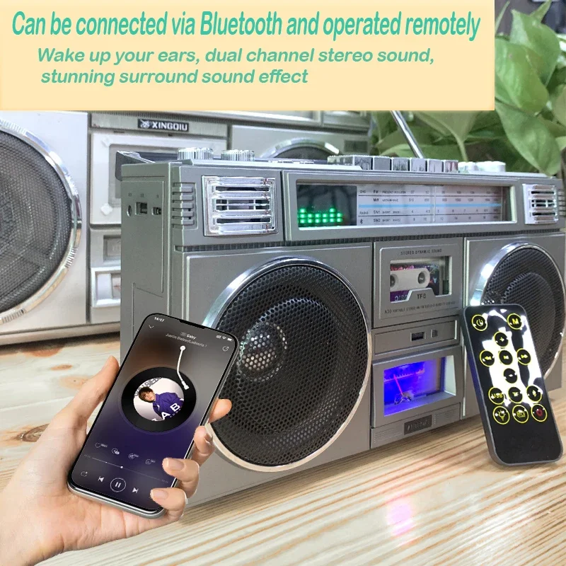 New Arrivals Multi Functional Hifi fm Radio Speaker Portable Radio with Bluetooth