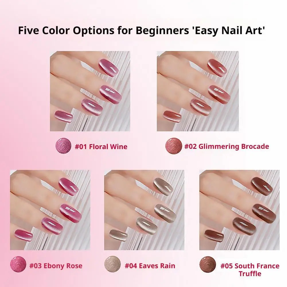 7-in-1 Cat-Eye-Nagelgel-Stift mit eingebautem Magnet und pflegendem Serum für die Fingerspitzenpflege, langanhaltend glänzendes Nagelkunst-Maniküre-Werkzeug – Detail 14