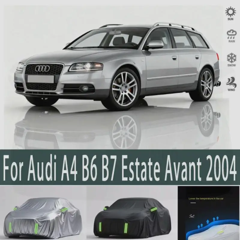 

For Audi A4 B6 B7 Estate Avant Outdoor Protection Waterproof Dustproof Full Snow Sunshade Car Covers