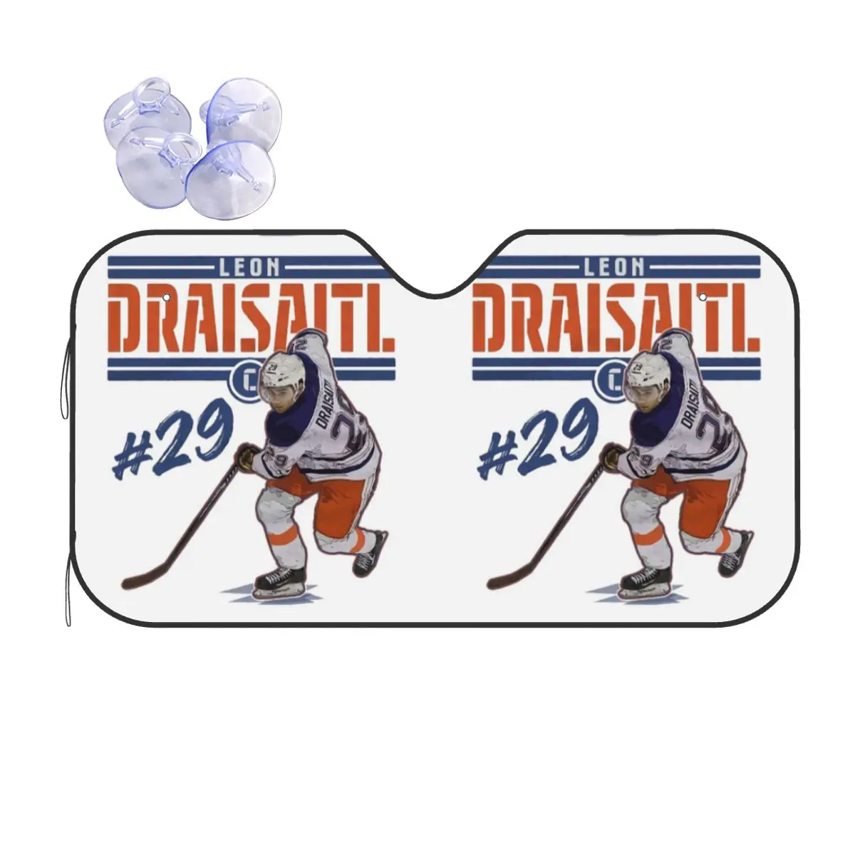 

Connor McDavid 97 For Edmonton Oilers Fans Sunshade Windscreen Car Front Windshield Window Sun Visor Accessories Covers