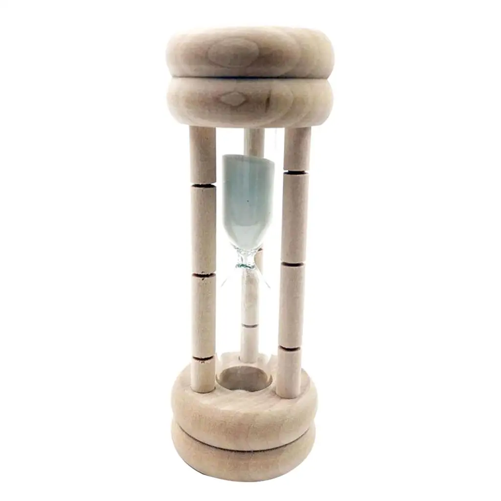 Wooden Hourglass Sand Timer for School Classroom Game Teaching