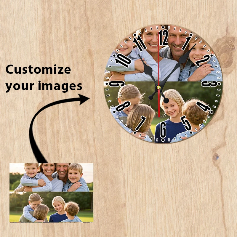 Custom Wooden Wall Clocks: Transform Your Space with Personalized Designs. Bring Uniqueness to Your Home Decor!