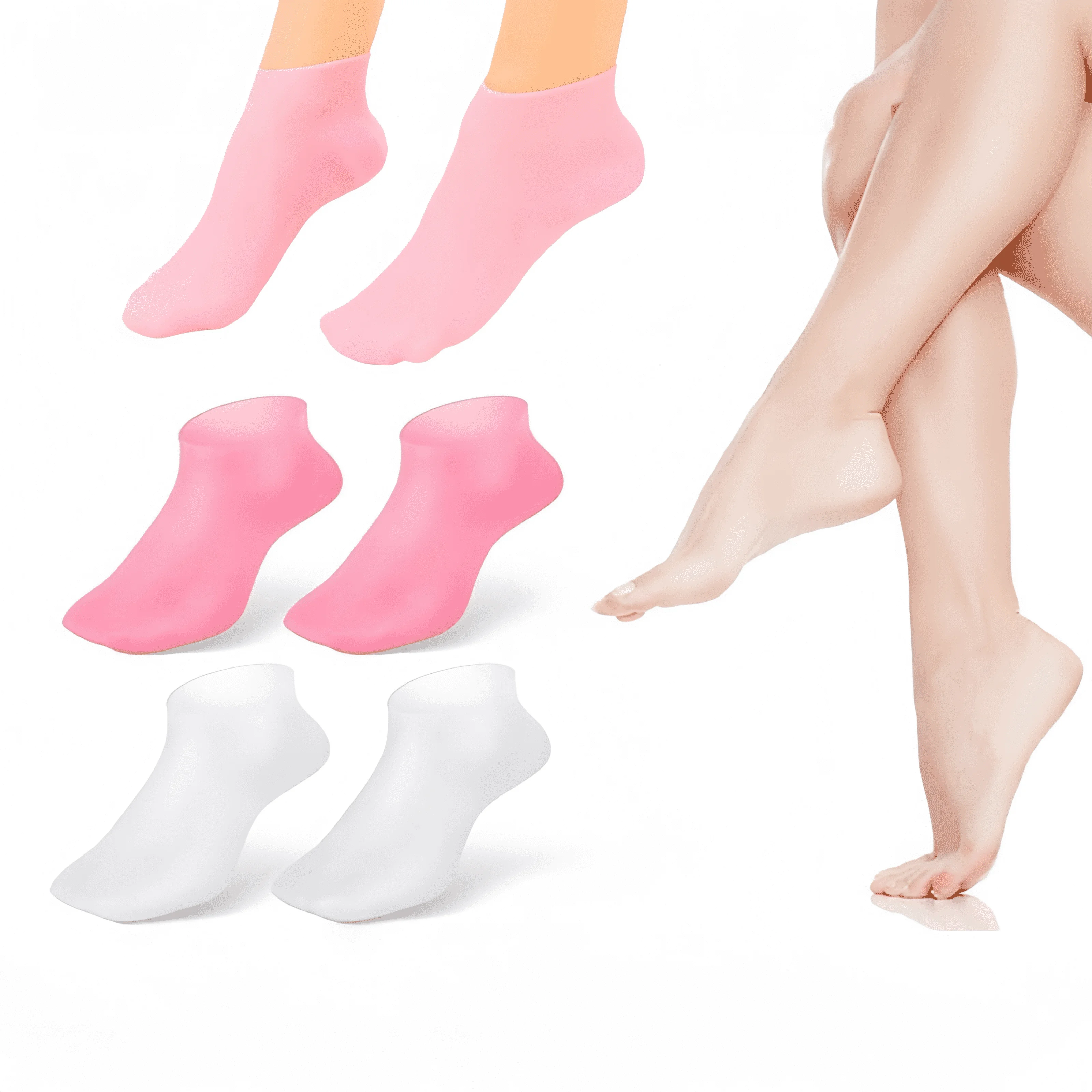 Product Title: Moisturizing Silicone Foot Socks 3