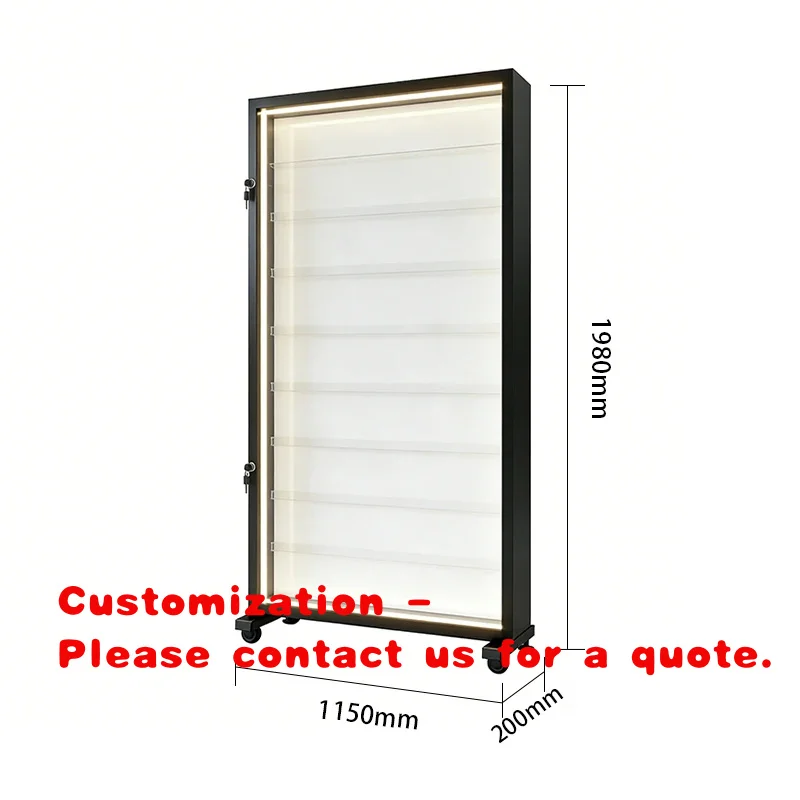 custom.Factory Direct Dustproof Cover Shatter-Resistant Transparent Sheet Window Trading Cards Tcg Card Display Cabi