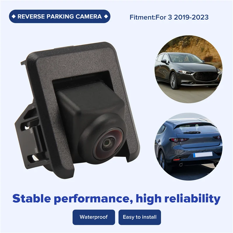 M18K-Nuovo Per Mazda 3 2019-2023 Auto Backup Vista Posteriore Telecamera di Parcheggio Retromarcia Parcheggio Assist B0J8-67RC0 B0J867RC0