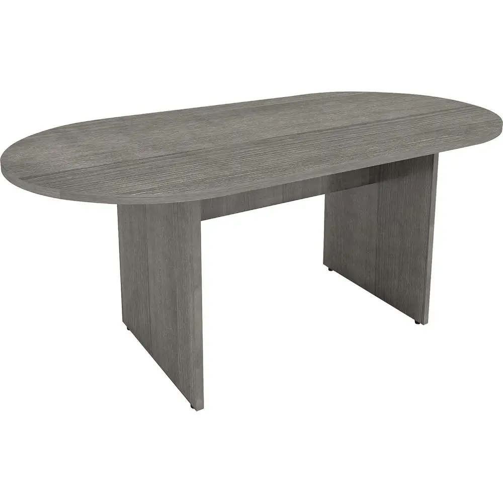 

Aged Charcoal Finish Laminate Corner Conference Table
