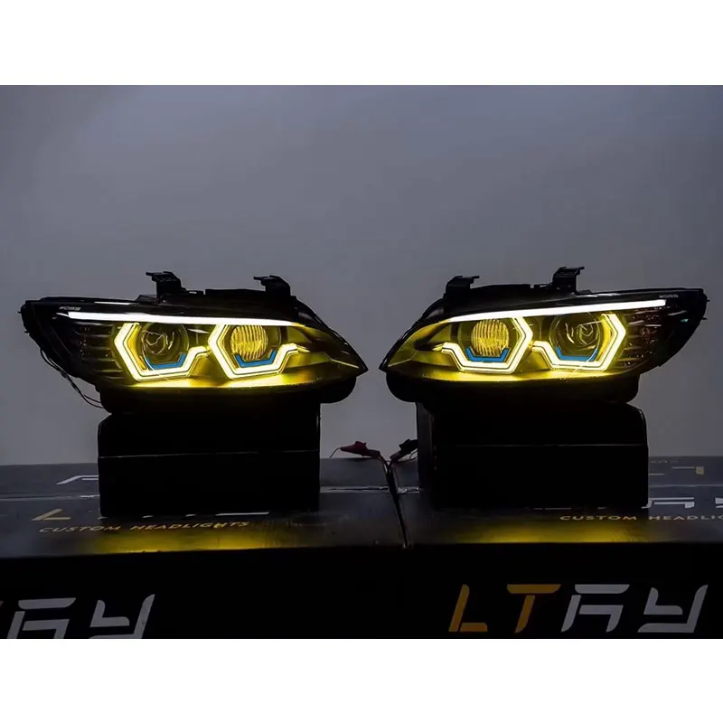 Car Lights For BMW E92 M3 Headlight E93 OSS LED Projector Head Lamp 2011-2013 330i 335i Car Styling Light Assembly 2 pcs