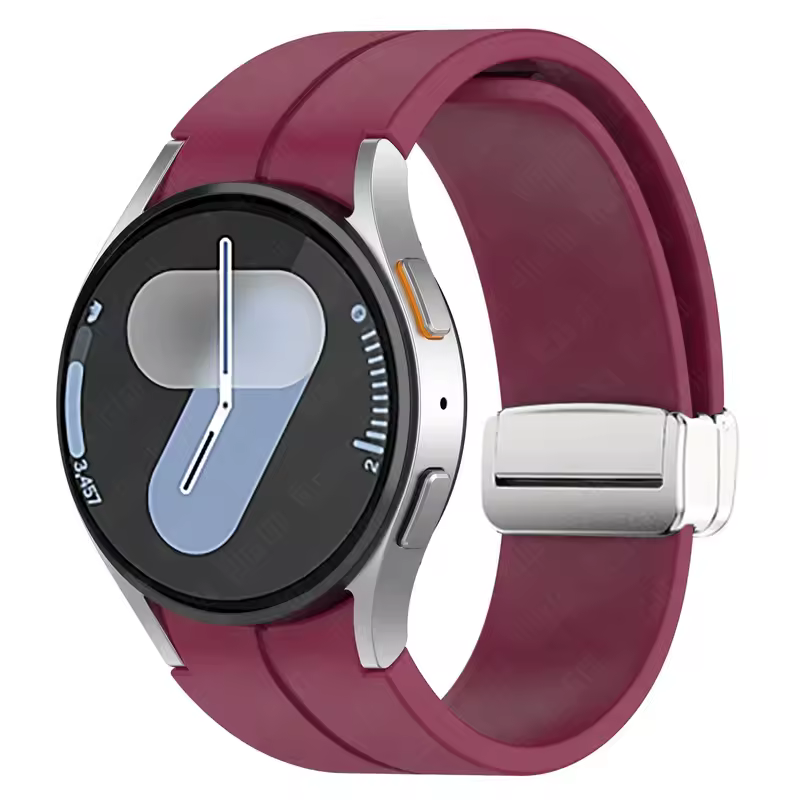 Magnetic Silicone Strap for Samsung Galaxy Watch 7 6 5 4 40mm 44mm 5Pro 45mm Band Bracelet for Galaxy Watch 6 4Classic 43mm 47mm - Image 26