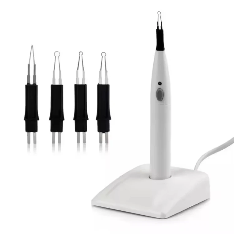 

den tal Instruments Gutta Cutter Wireless Percha Breaker Cut With 4 Tips Oral Hygiene Whitening Teeth Gum Cutter
