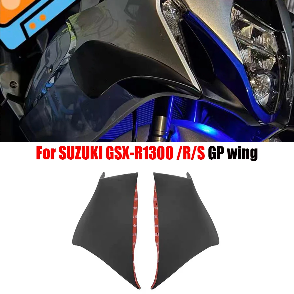 

for Suzuki GSX-R1300 GSXR1300R GSXR1300S 2021 2022 2023 2024 2025 Motorcycle front fixed wing spoiler side wing fairing kit