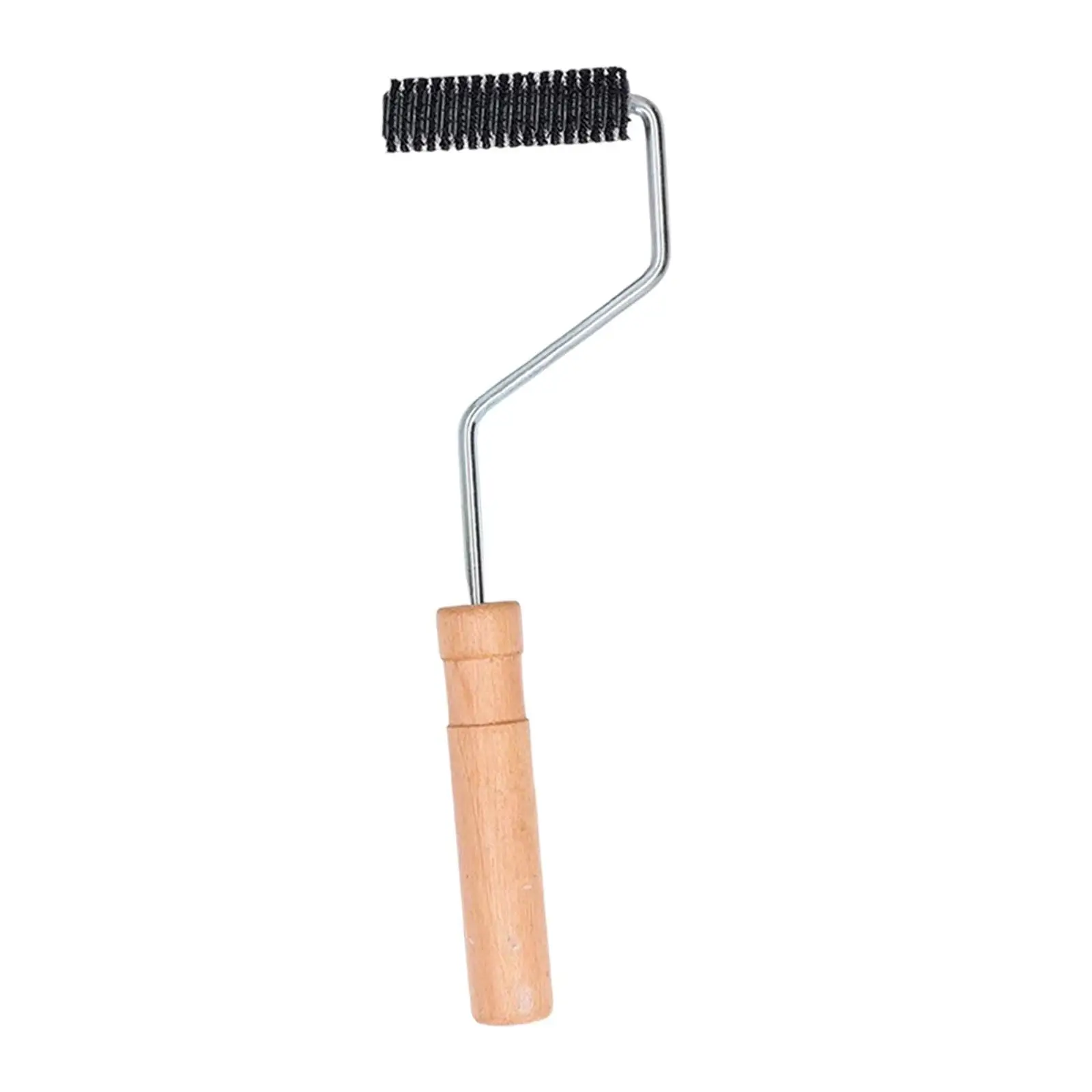 Fiberglass Bubble Paddle Roller Iron Wooden Handle Paint Tool for Shower Bathtub Boat Patch Repair