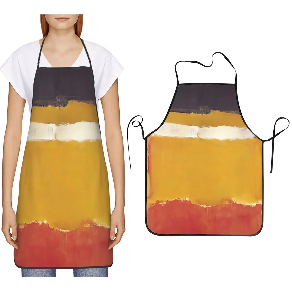 Number 24 (Untitled) - 1951 - Mark Rothko Apron Chef Cooking Cuisine Baking Tablier Bib Kitchen Pinafore for Women Men