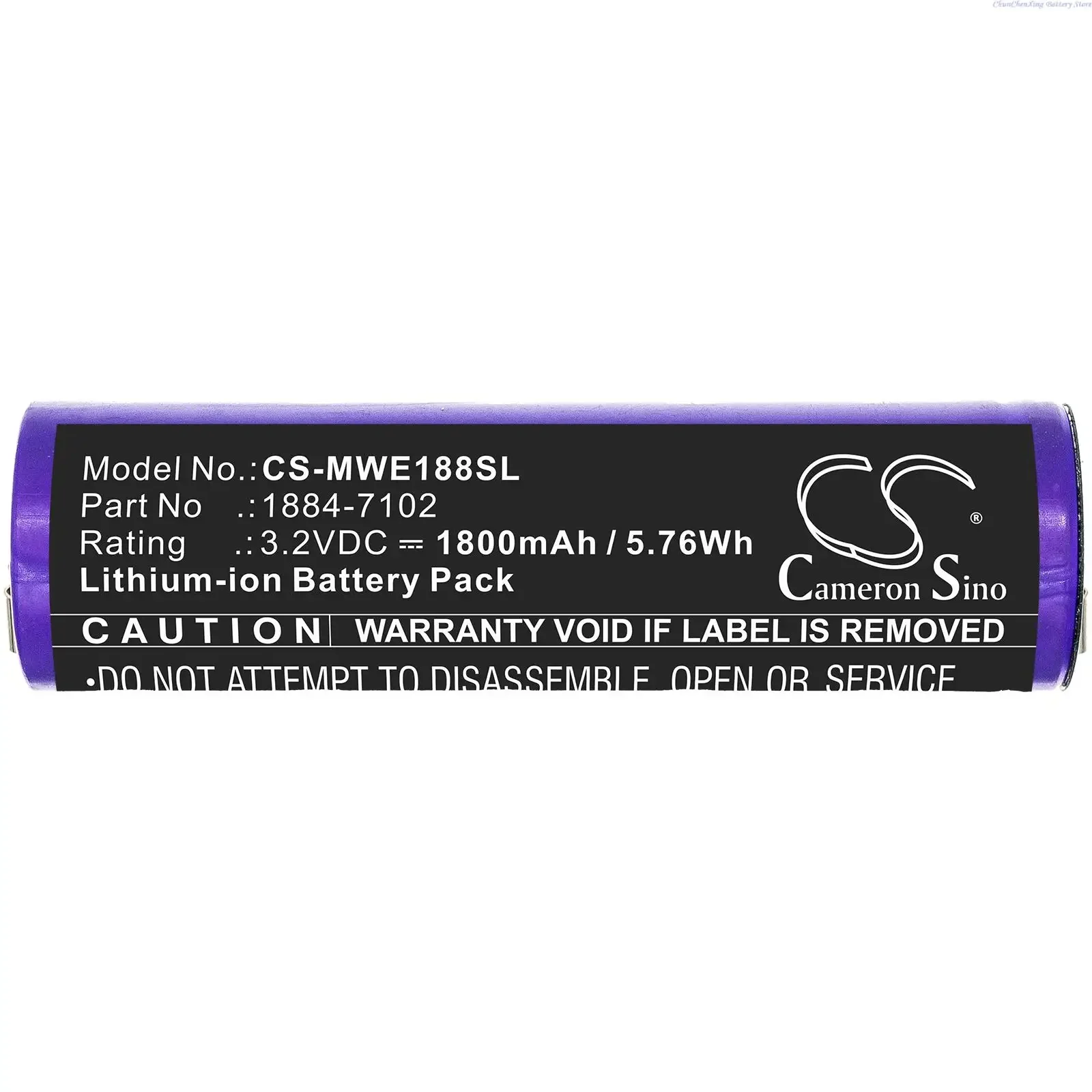 Cameron Sino 1800mAh Battery for Moser Ermila 1884, 1885,1884 Li+Pro,1885 Motion,Wahl Ermila 1884,1885