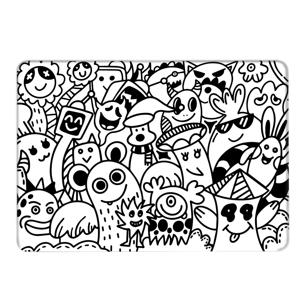 Oil design style Laptop Case For MacBook Pro 13 Case 2020 M1 A2338 M2 Air 13.6 for Macbook Air 13 2337 Case Pro 16 14
