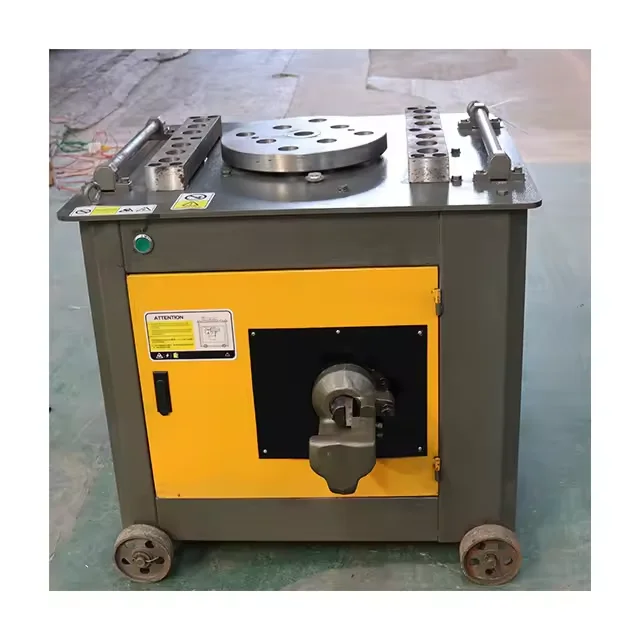 Gw40 Automatic Aluminum Bar Bending Machine With Engine & Bearing Rebar Bender Multifunctional Steel Bending Machine