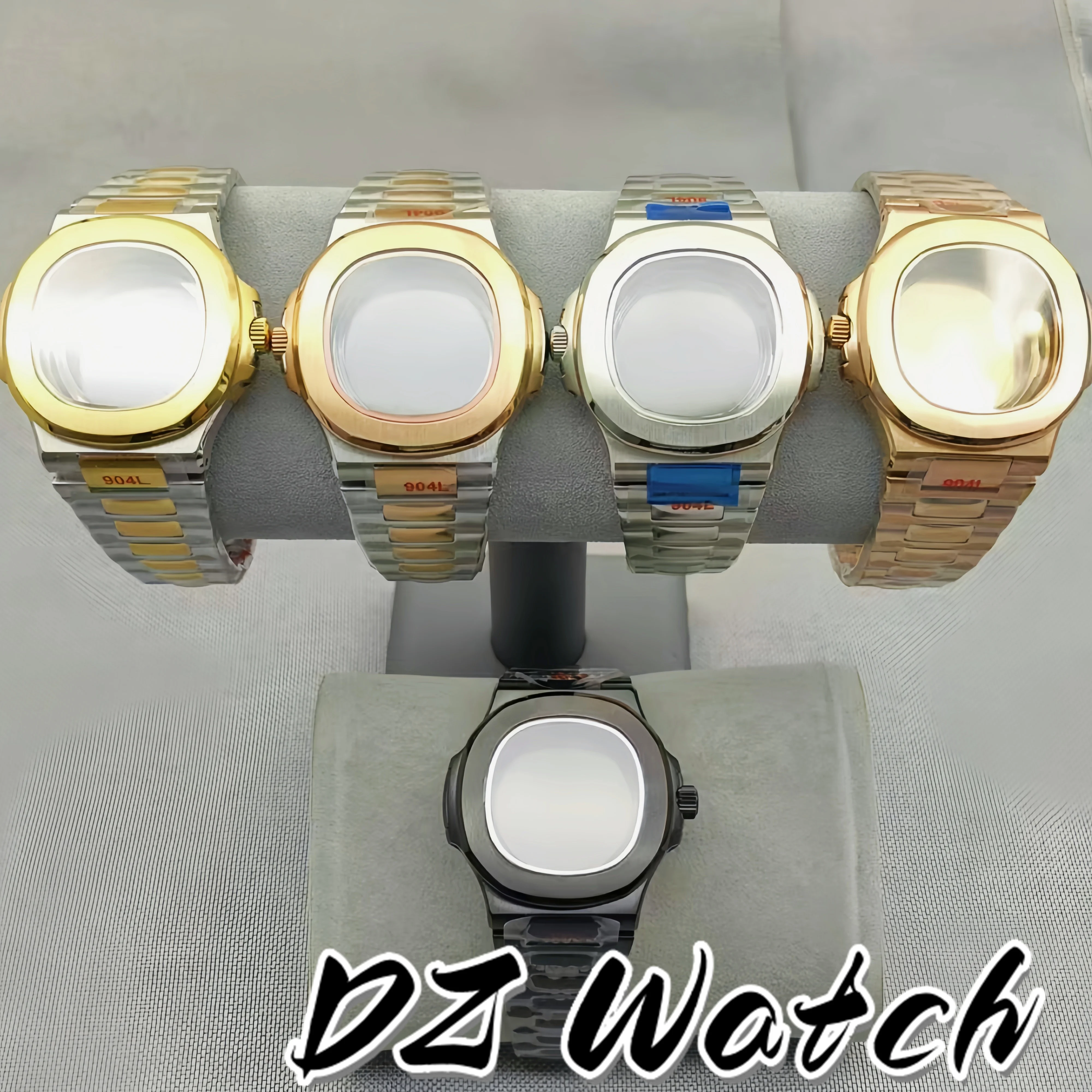 dz-40mm-cassa-dell'orologio-quadrata-argento-oro-bicolore-vetro-zaffiro-rosa-misura-nh35-36-37-38-39-2813-pt5000-eta2836-movimento-miyota8215