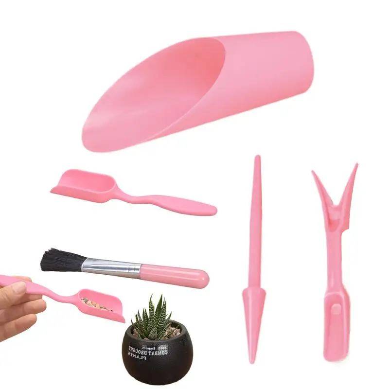 Succulent Plant Tools Set Outdoor Indoor Garden Hand Tools Labor-Saving Transplanting Tools For Loosening Soil Pruning Growing