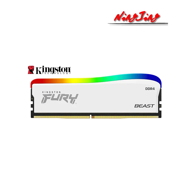 Kingston FURY Beast DDR4 RGB Special Edition 8GB 16GB 32GB 3200MHz 3600MHz Desktop AMD Intel CPU Motherboard  RAMs 288 PIN