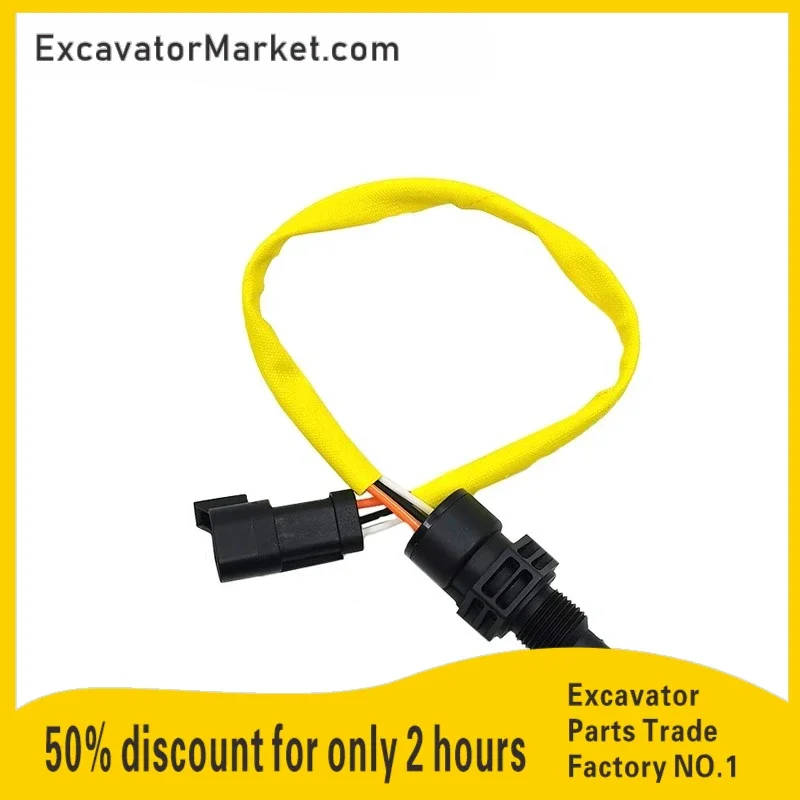 For Excavator Caterpillar E320D E329D E336D Construction Machinery107-8618 1078618 Intake Air Temperature Sensor Accessories