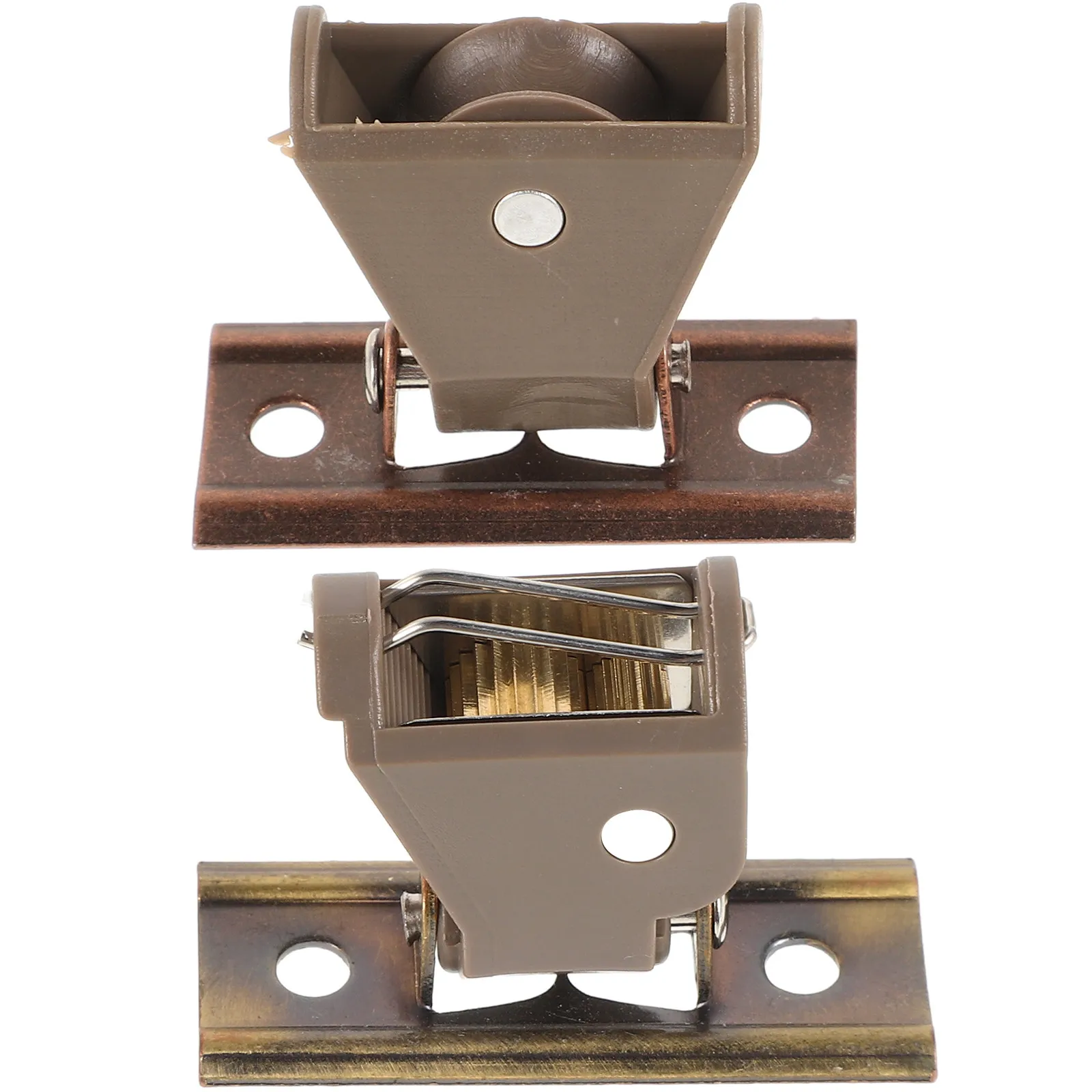 1 Set Bind Curtain Cord Locks Smooth Pulleys Roller Blind Bamboo Blind Lifter Pulley For Blinds Heavy Duty Curtain Lifter Pulley
