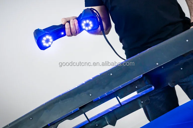 المحمولة Freescan UE Pro عالية الجودة ثلاثية الأبعاد محرك السيارة las ser الماسح الضوئي لمسح الضوء الأزرق يده las ser الماسح الضوئي من الجيد