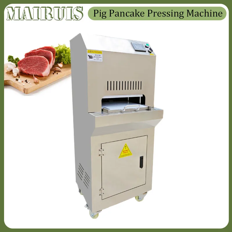 Commercial Pork Meat Slice Flattening Machine Multifunctional Meat Cutlet Patting Machine