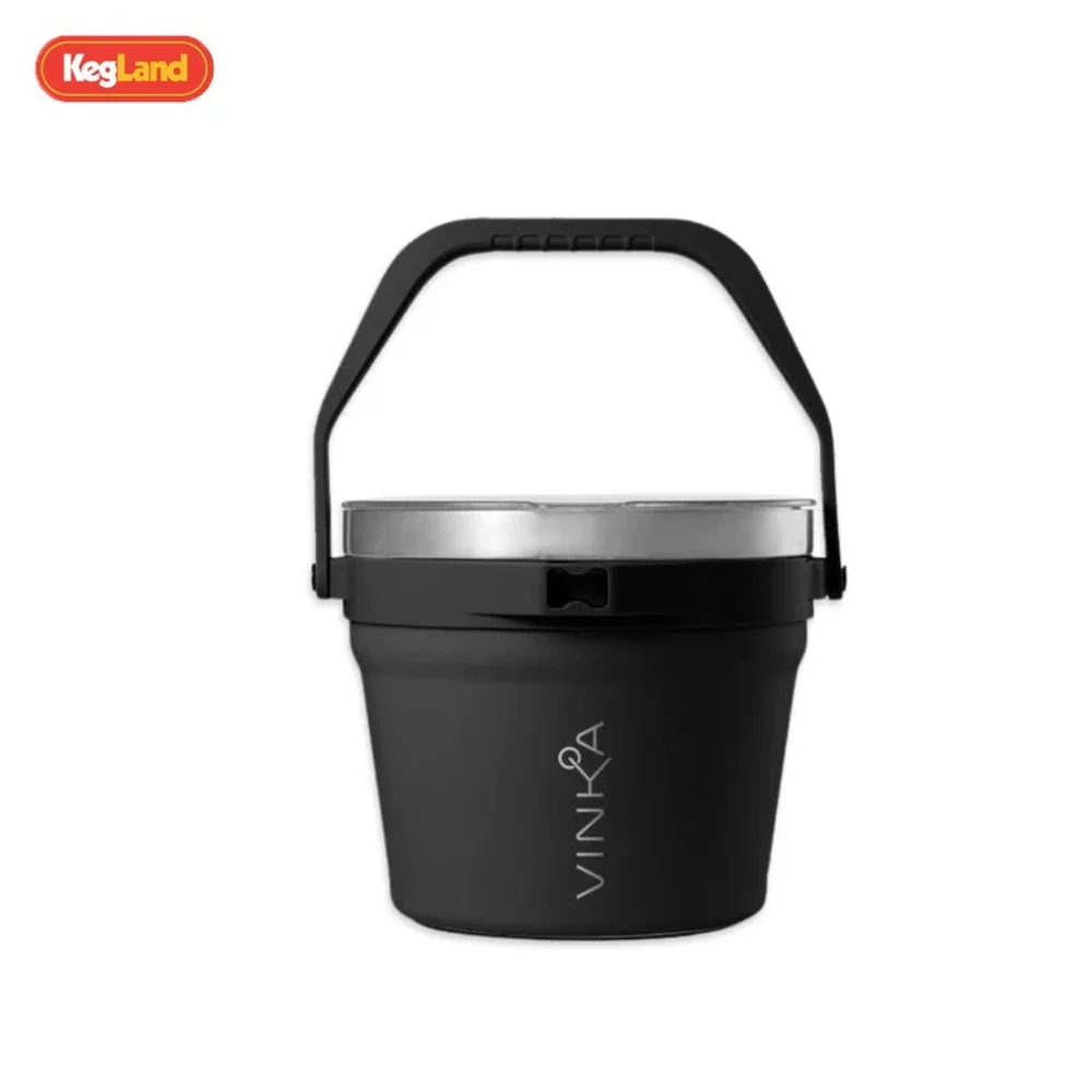 Kegland VINKA-cubo de hielo de 7L, Enfriador de vino y champán, cubo para hacer hielo, enfriamiento de cerveza, contenedor de aperitivos, herramientas, artículos de bar para fiestas