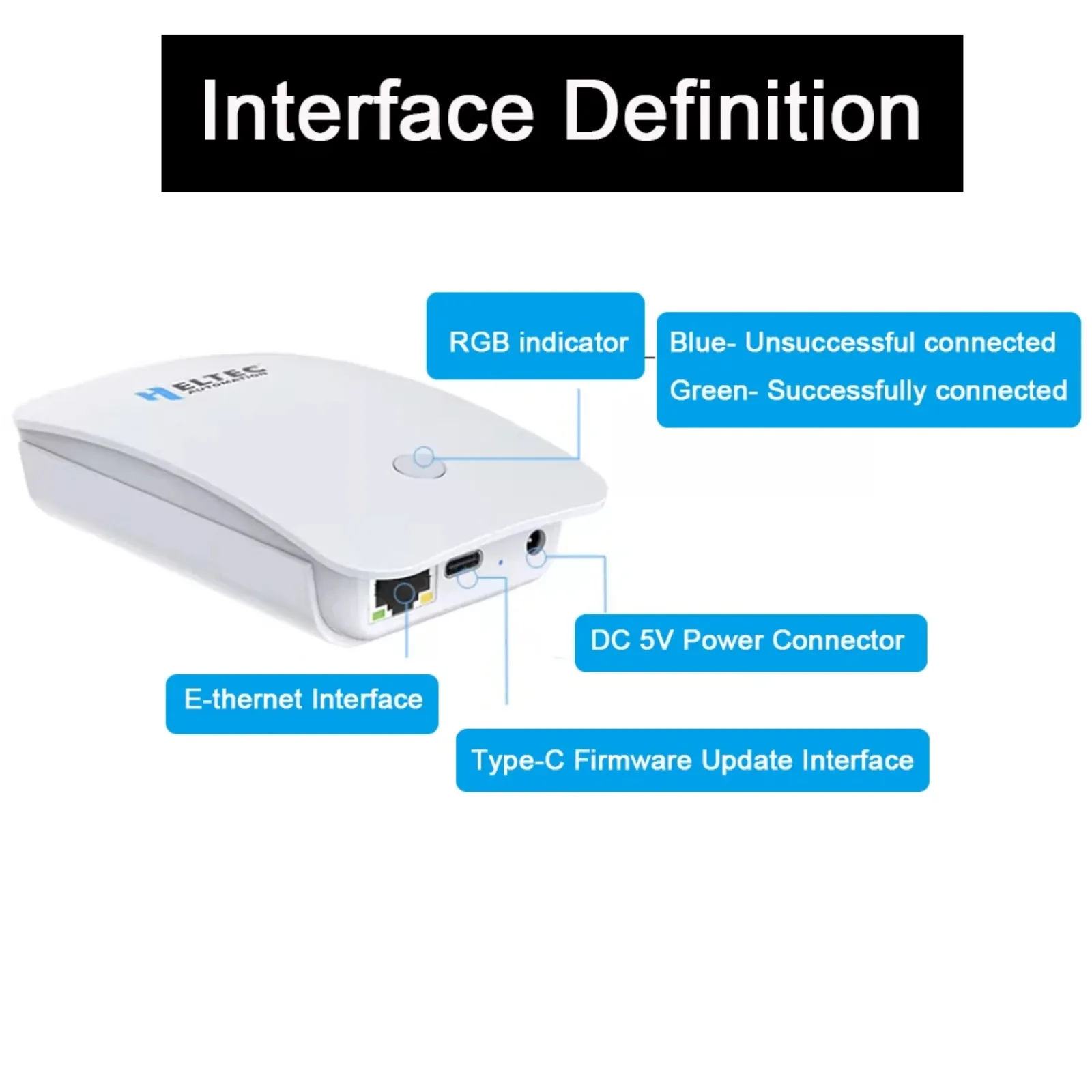 Heltec MT7628+SX1303 8 Channel HT-M7603 Indoor LoRa Gateway Wifi Hotspot Lorawan Standard Protocol with Antenna