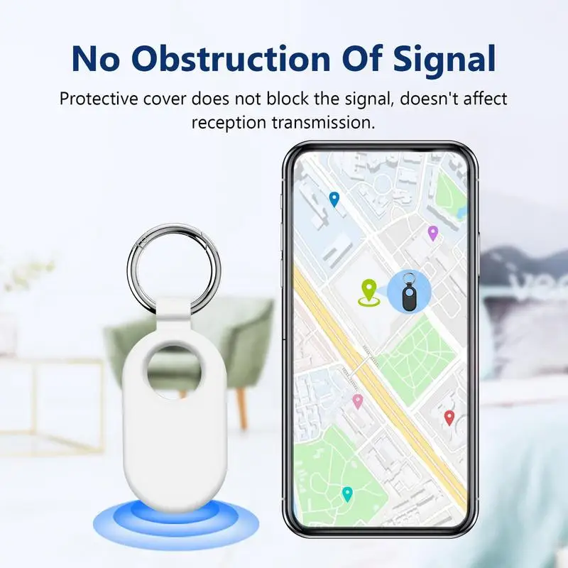 For Samsung G-alaxy SmartTag2 Protective Case Shockproof Anti-scratch Dustproof Silicone Protective Case Shell Accessories