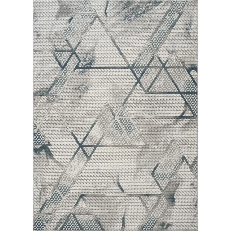 

Geometrix GC_DIM1006 Gray 5 ft. 3 in. x 7 ft. 3 in. Area Rug