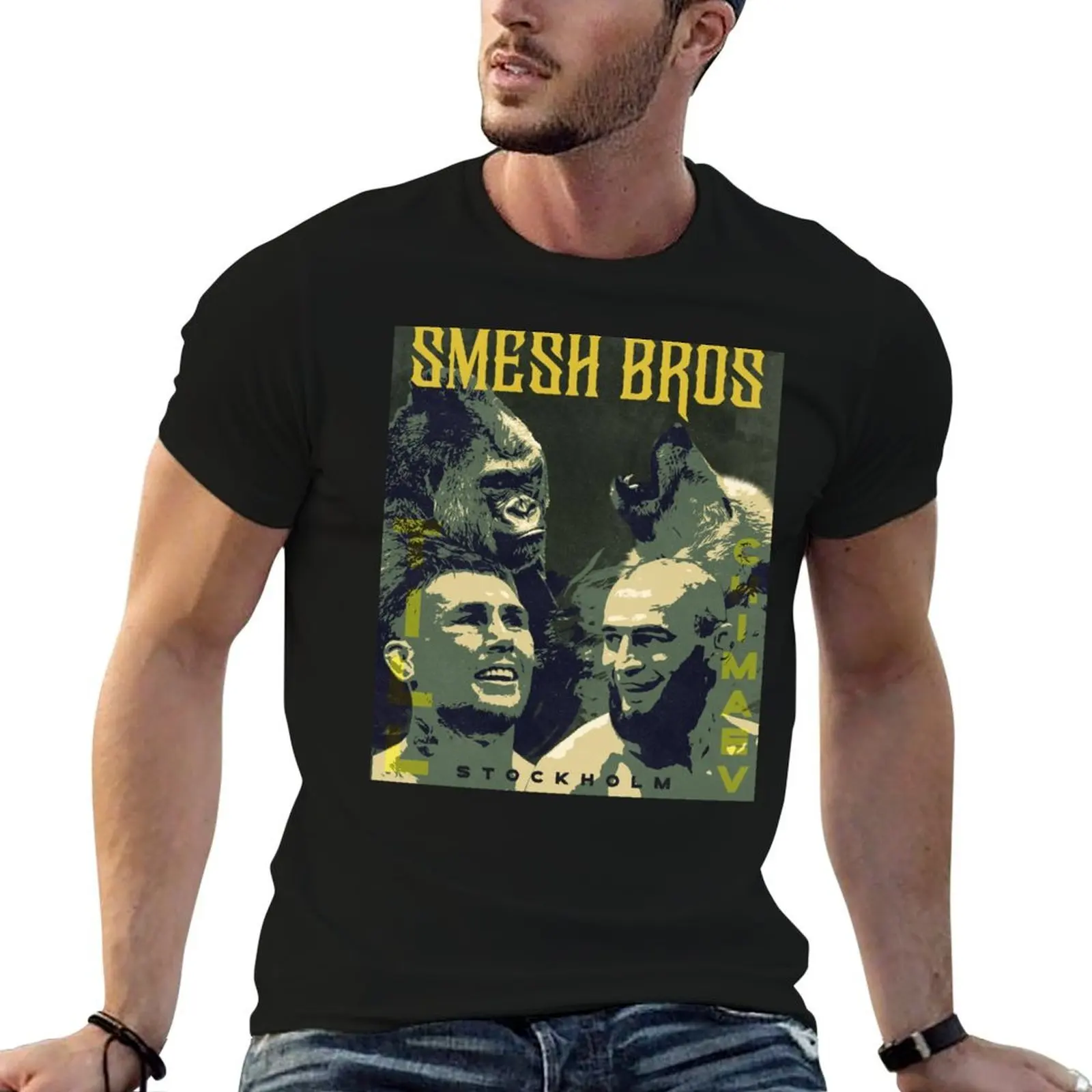 Darren Till, Khamzat Chimaev, Smesh Bros, Gifts For MMA Fans T-Shirt funny t shirts man t shirt man luxury T-Shirt