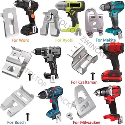 Holder Clip Hooks Power Tool Part for Dewalt/Bosch/Makita/Milwaukee/Worx 18V 20V Cordless Drills Wrench Electric Drill Belt Hook
