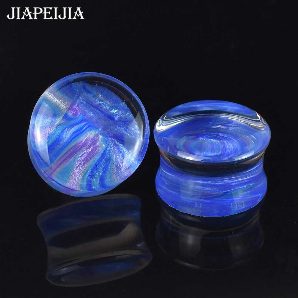 6-50mm 2Pcs Big Size Ear Gauges Tunnels Ear Plugs Stretcher Expander Body Jewelry for Women Men