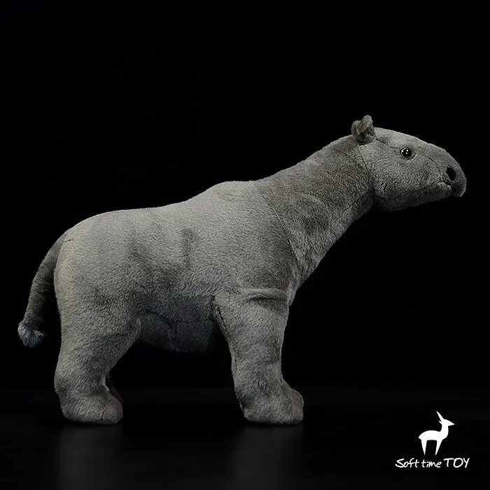 Palaeoecology Series Eocene Giant Rhinoceros Realistic Animal Ornamental Decorations Miniature Models