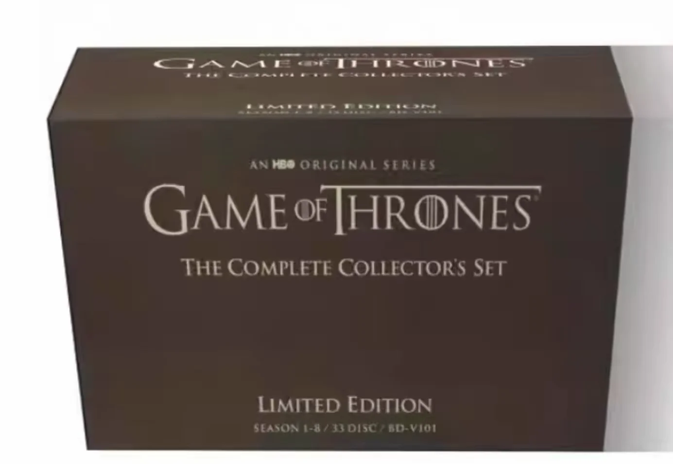 Brand New BD Blu-ray High Definition Game of Thrones Seasons 1–8 33 Disc Set English Audio with Chinese Subtitles