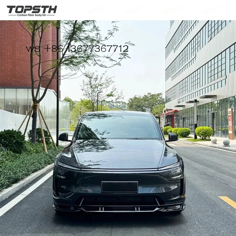 

2025+ Model Y Juniper Sport Style Front Lip Side Skirts Rear Diffuser Exterior Trim Upgrade ABS Body Kit Topsth Bumper