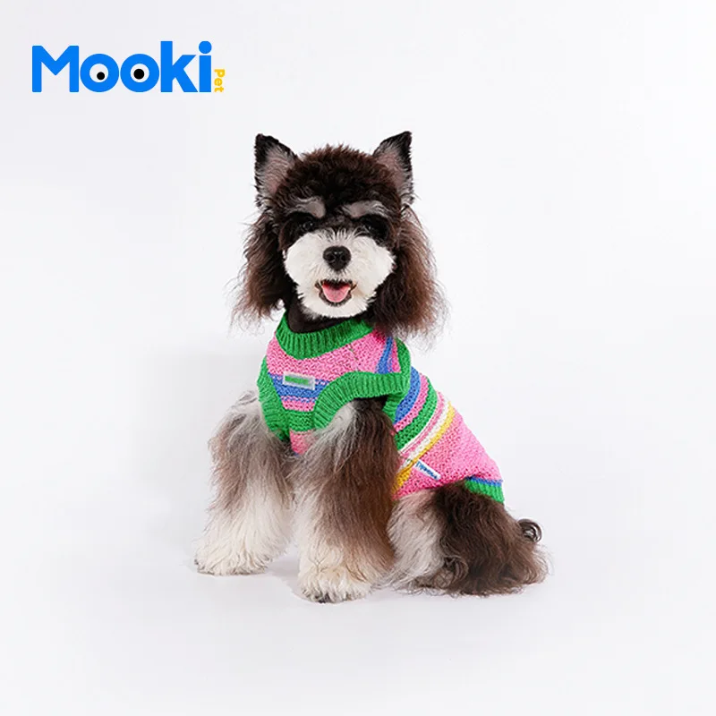 Mookipet neon sweetheart vest 2024 summer clothing Pet Cat dog Clothes for Puppy Small medium dog chihuahua french bulldog